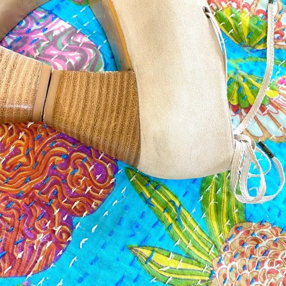 Sundance Odell suede leather pointed toe lace up heel - Picture 12 of 15